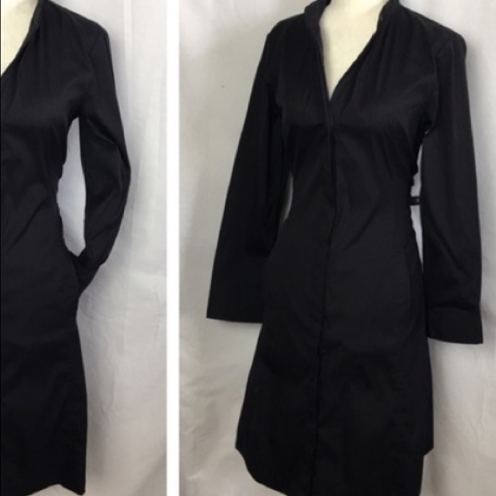 Theory ELISCA Shirt Dress, Long Sleeve